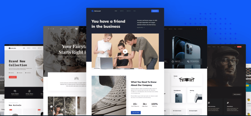 Szablony stron w Blocksy