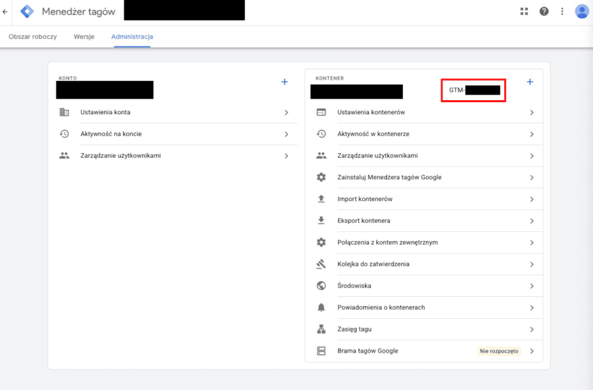 Ustawienia Cookiebot