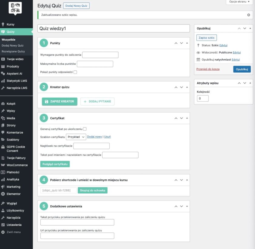 ProfitLMS by HashMagnet w WordPress