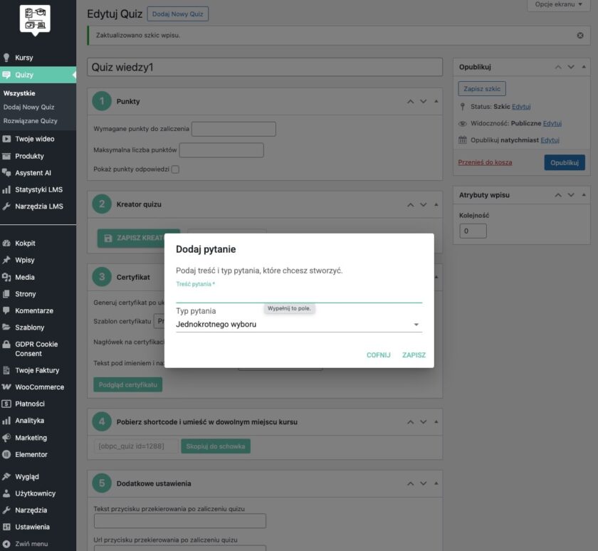 ProfitLMS by HashMagnet w WordPress
