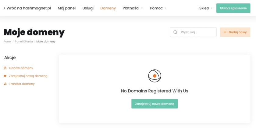 Zamówienie na LMS w HashMagnet