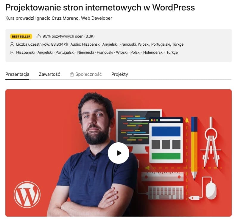 Projektowanie stron internetowych w WordPress (Ignacio Cruz Moreno)