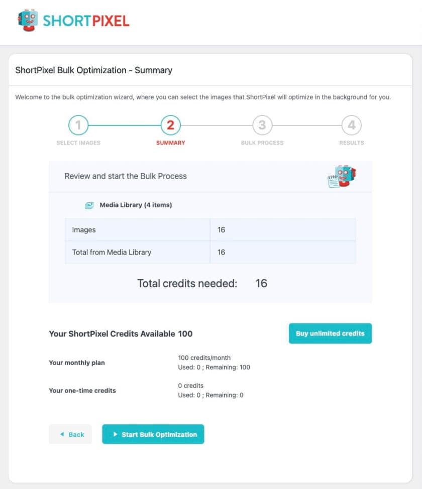 Shortpixel w WordPress