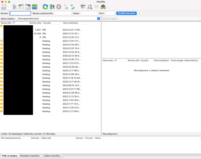 Przenoszenie WordPressa z localhost na serwer