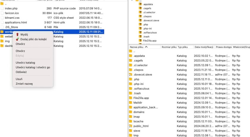 Przenoszenie WordPressa z localhost na serwer