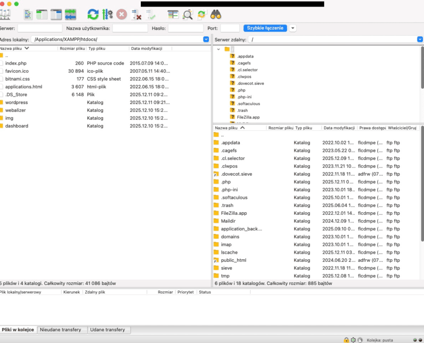 Przenoszenie WordPressa z localhost na serwer