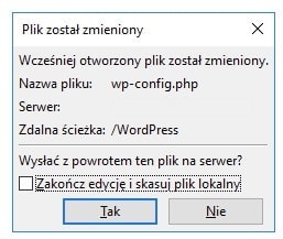 Przenoszenie WordPressa z localhost na serwer