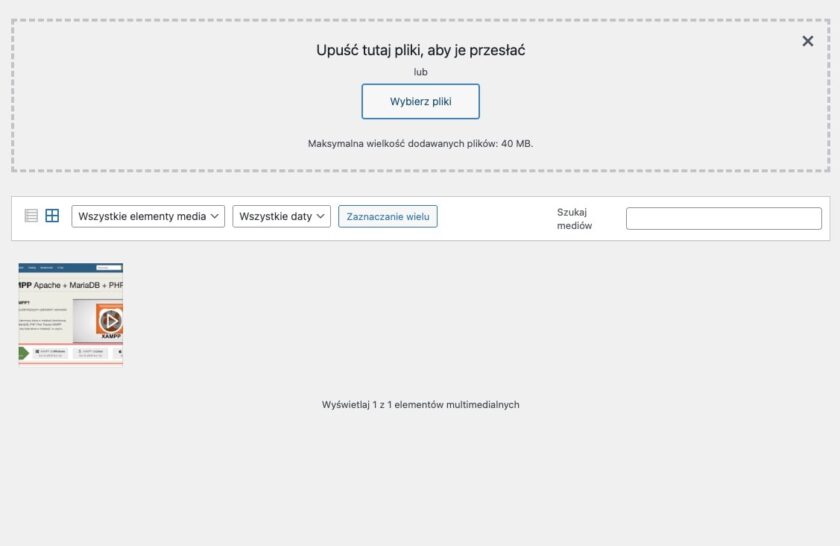 WordPress na localhost