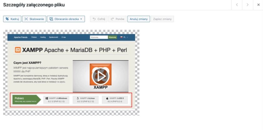 WordPress na localhost
