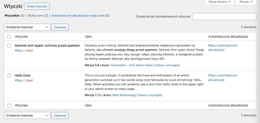 WordPress na localhost