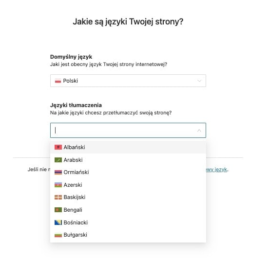 Konfiguracja WPML