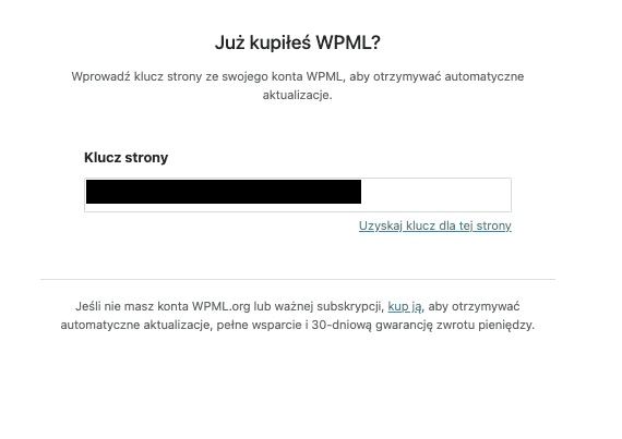 Konfiguracja WPML