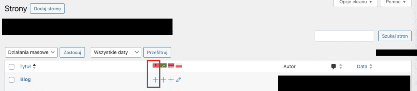 Tworzenie strony z WPML