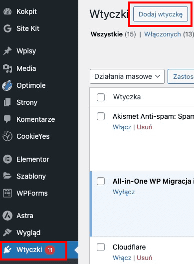 Dodawanie WPML do WordPressa