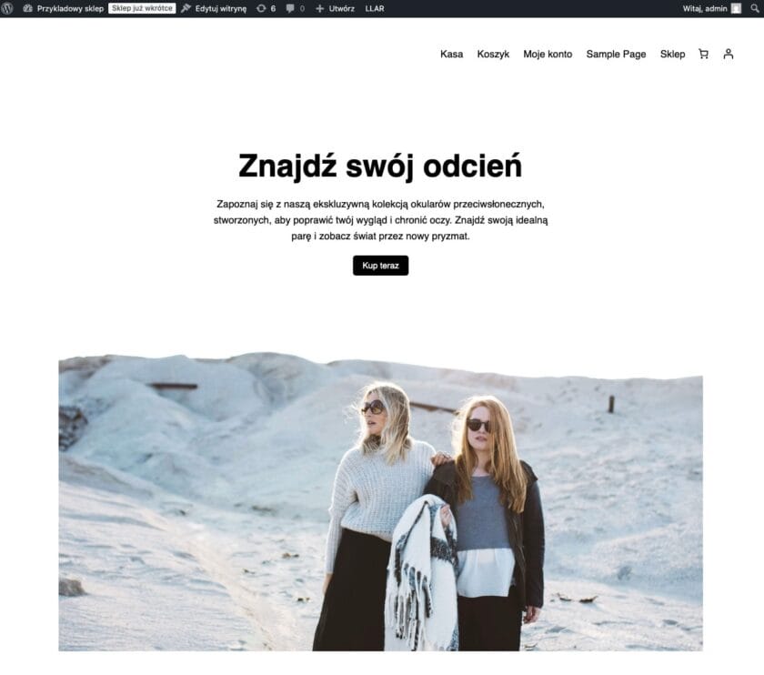 Zakładanie sklepu WooCommerce: Uruchomienie