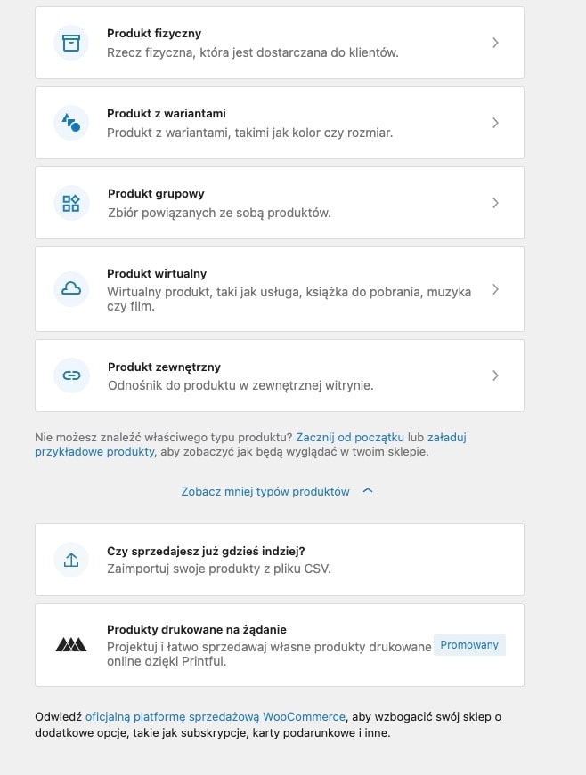 Zakładanie sklepu WooCommerce: Dodawanie produktów