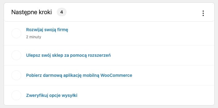 Zakładanie sklepu WooCommerce