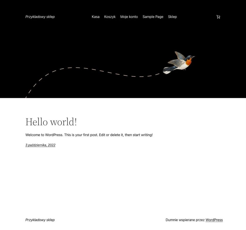 Zakładanie sklepu WooCommerce: Uruchomienie