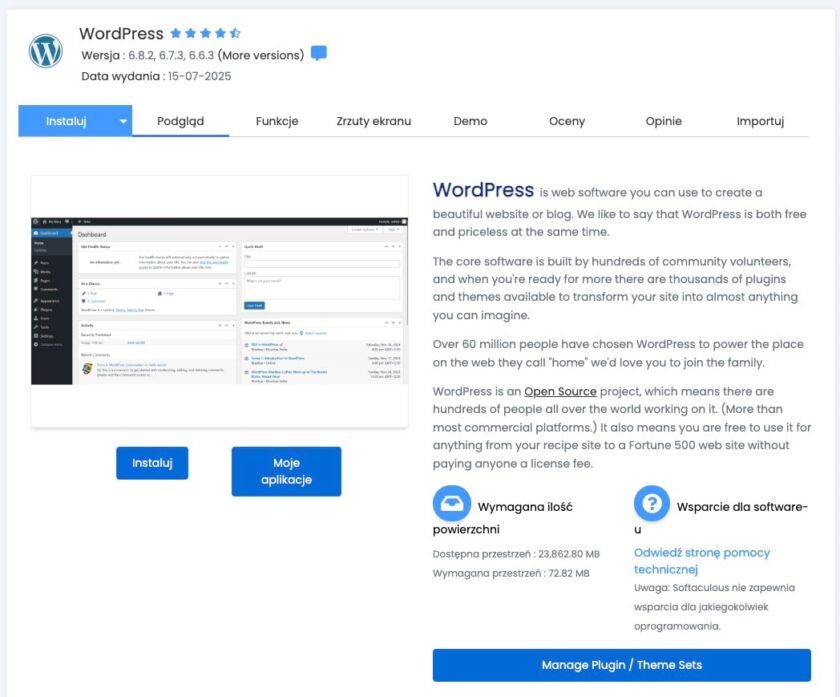 Zakładanie sklepu WooCommerce: Instalacja